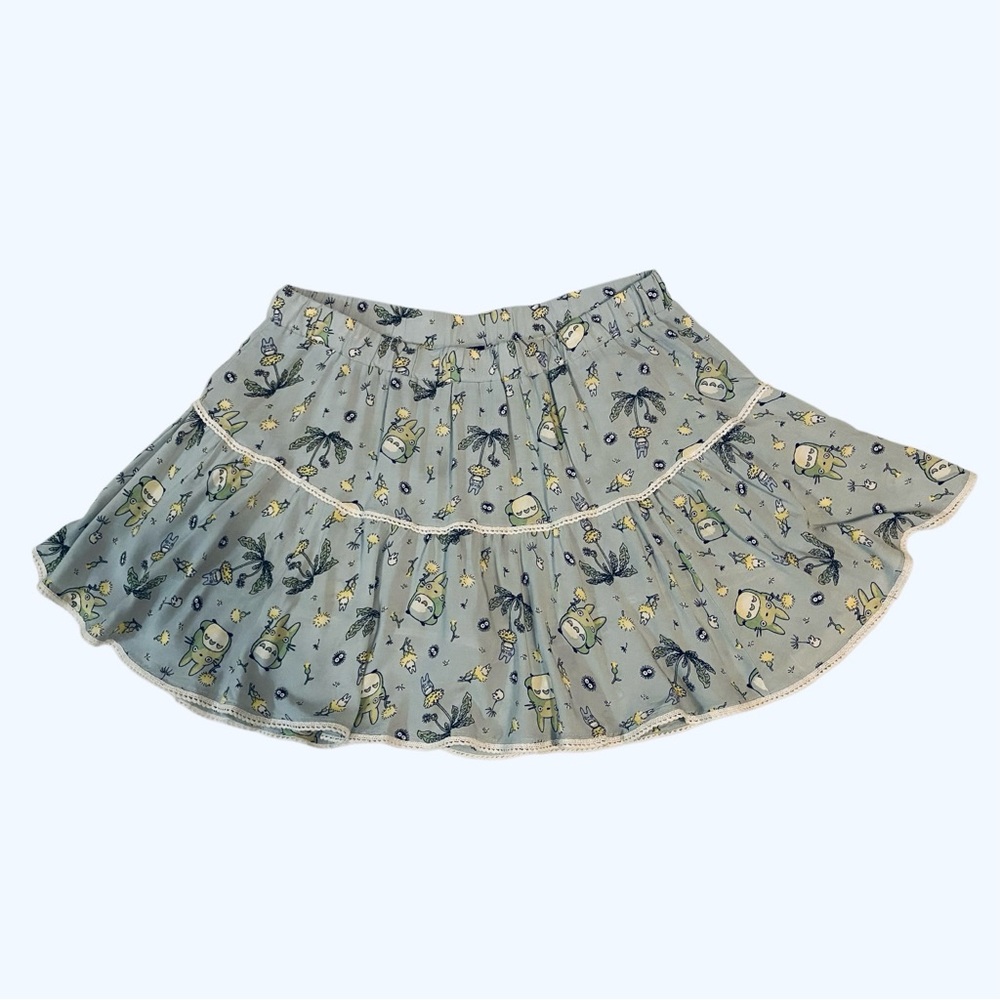 Studio Ghibli My Neighbor Totoro Floral Skort Hot Topic Size 3X - Picture 4 of 7